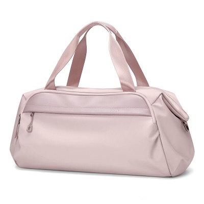 高尔夫GOLF旅行包女休闲运动健身包干湿分离出差手提行李包大容量单肩斜挎包防泼水旅游袋 裸粉色