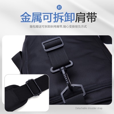 维多利亚旅行者 VICTORIATOURIST 旅行包男女 手提包大容量多功能旅行袋 单肩包V7006黑色